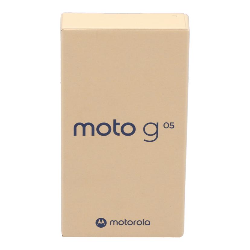 Motorola SIMフリー モトローラ/スマートフォン/moto g05 128GB 未使用/XT2523-5//PB6N0002JP/Sランク/19