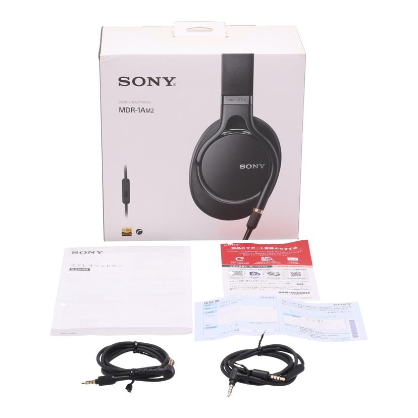 SONY ソニー/ハイレゾ対応有線ヘッドホン/MDR-1AM2//S011048747H/Bランク/20