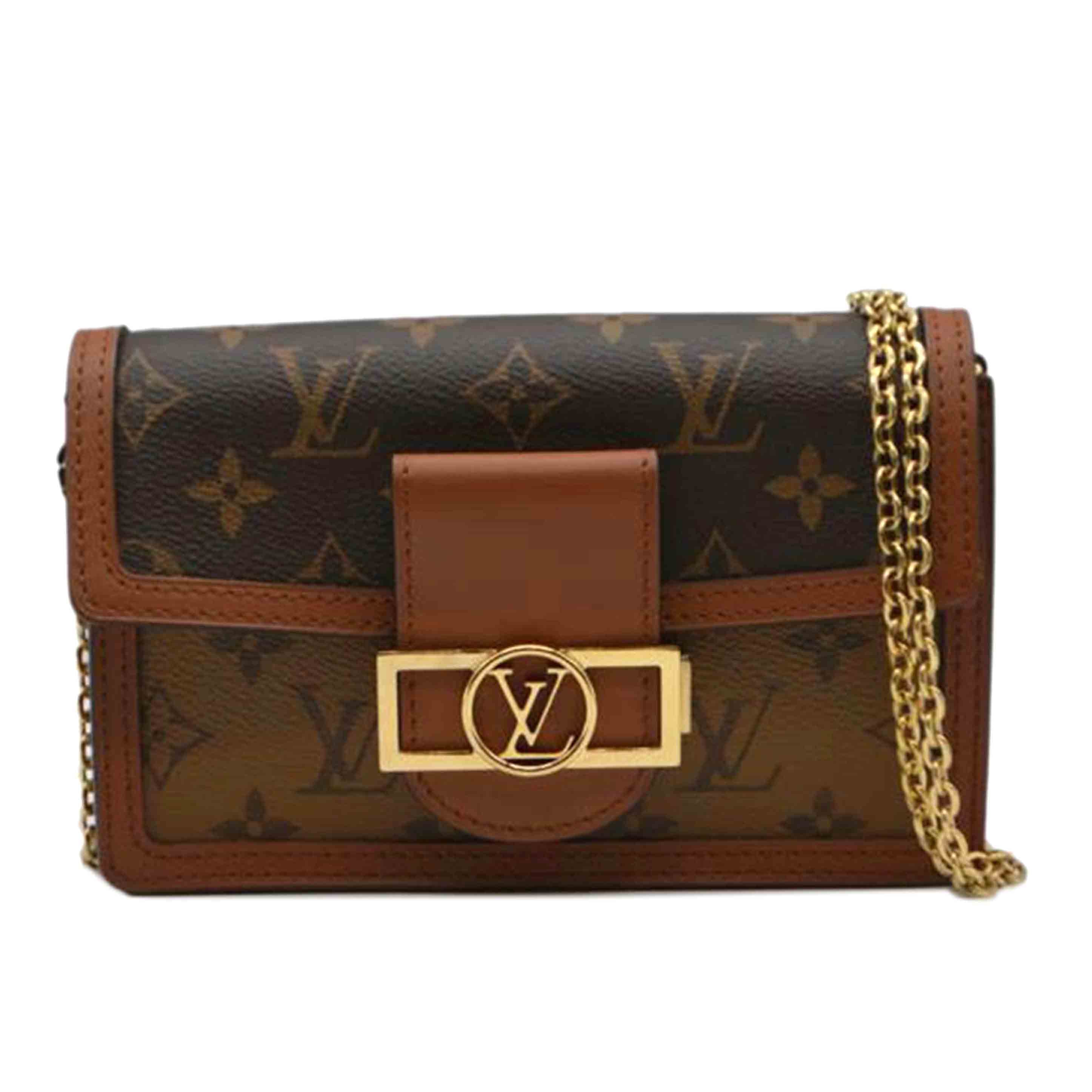 LV ルイヴィトン/ポルトフォイユ・ドーフィヌ/モノグラム・リバース/M68746//SP4***/Aランク/89