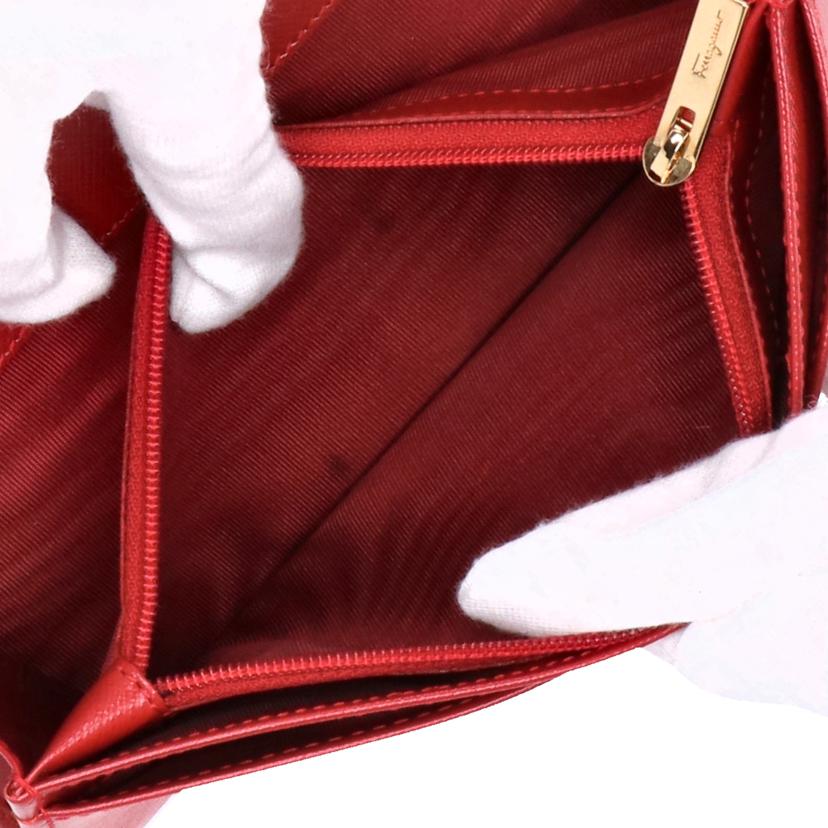 Ferragamo フェラガモ/二つ折りZIP長財布//Aランク/19