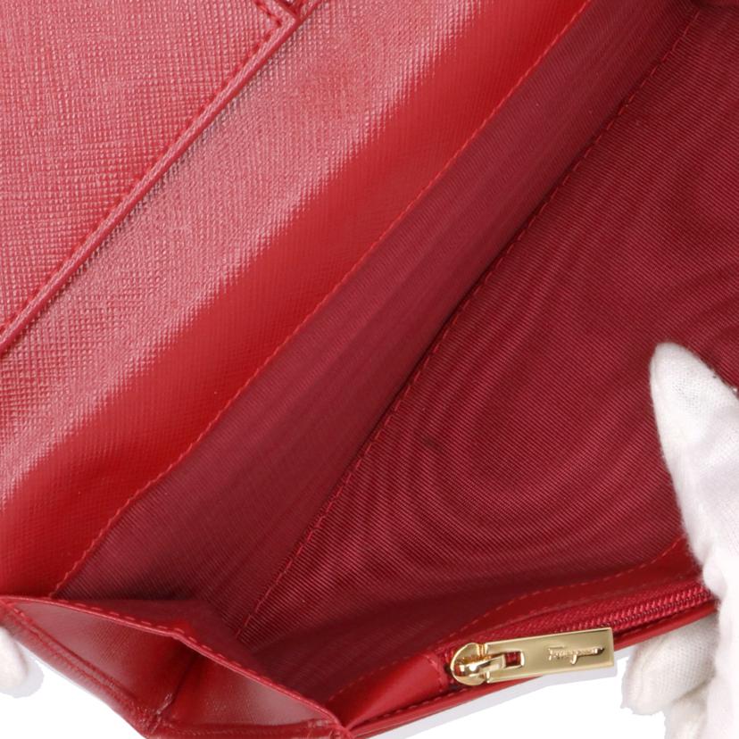 Ferragamo フェラガモ/二つ折りZIP長財布//Aランク/19