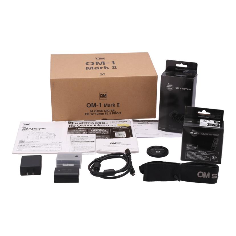 OM SYSTEM OMシステム/ミラーレス一眼レンズキット/OM-1 Mark II レンズキット//BJRA14735/Aランク/20