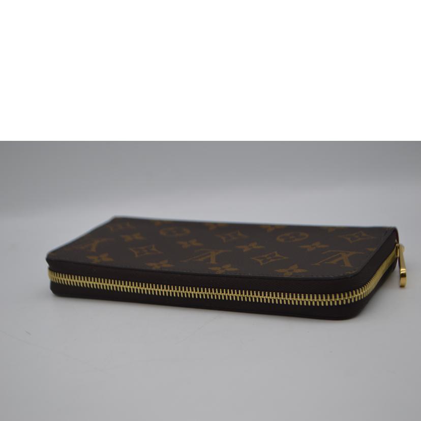 LV ルイヴィトン/ジッピー・ウォレット新型/モノグラム/フューシャ/M41895//RFI****/SAランク/89