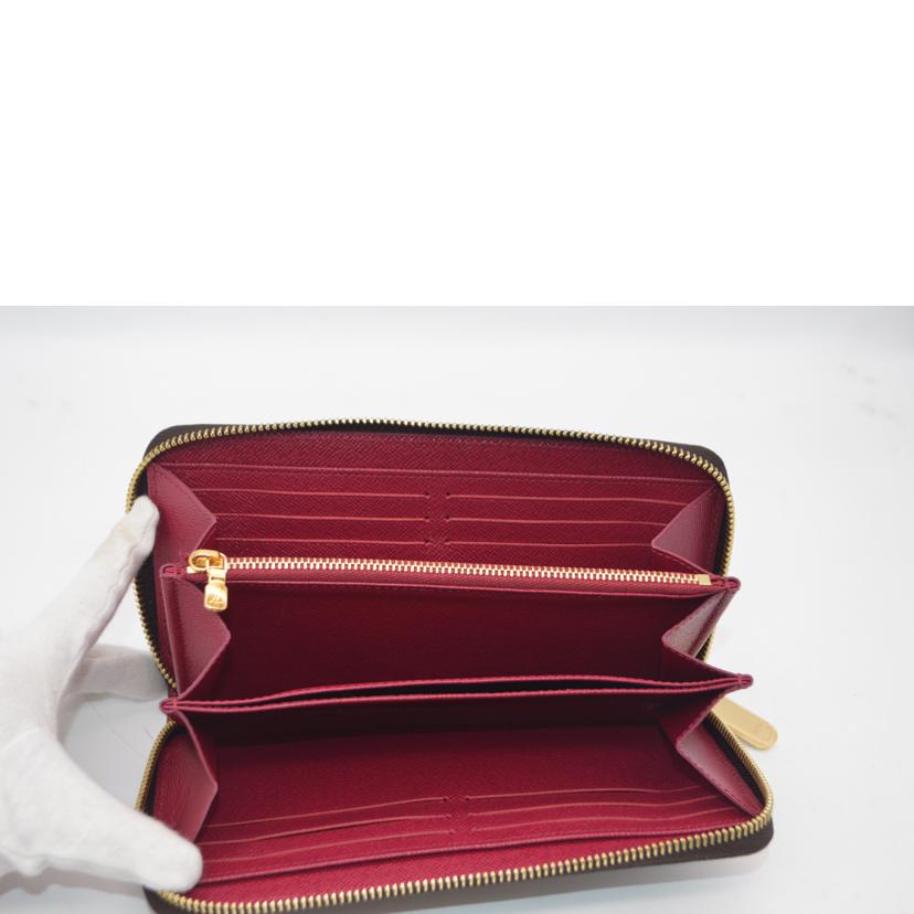 LV ルイヴィトン/ジッピー・ウォレット新型/モノグラム/フューシャ/M41895//RFI****/SAランク/89