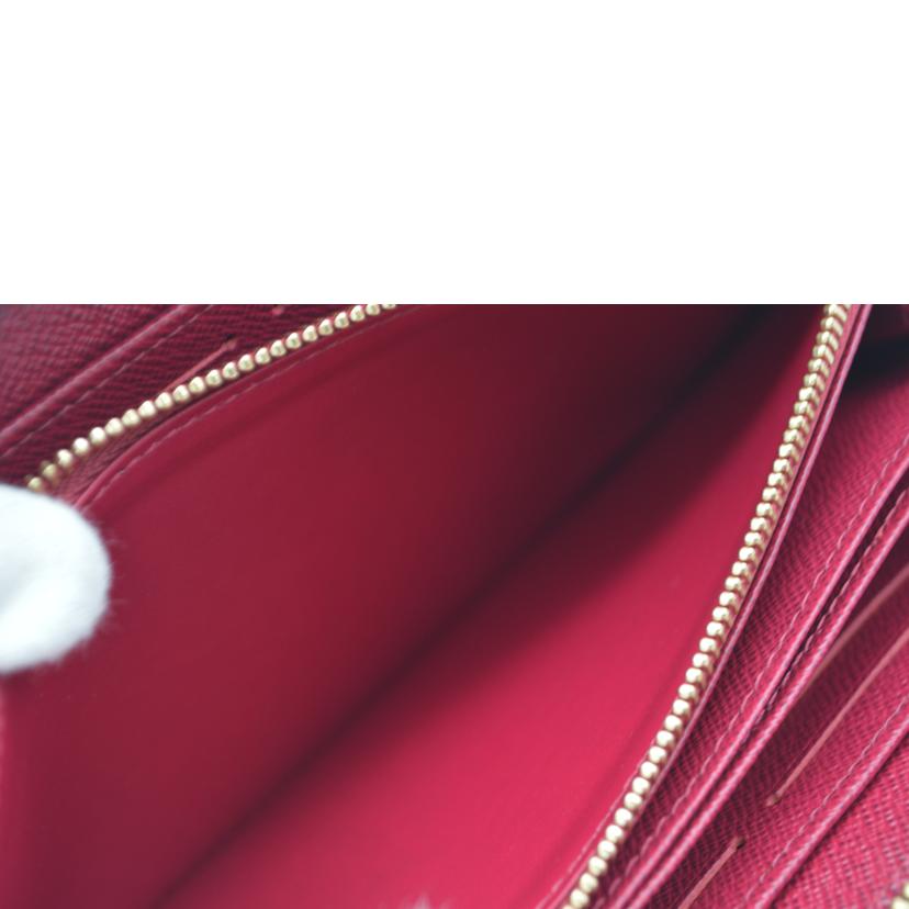 LV ルイヴィトン/ジッピー・ウォレット新型/モノグラム/フューシャ/M41895//RFI****/SAランク/89