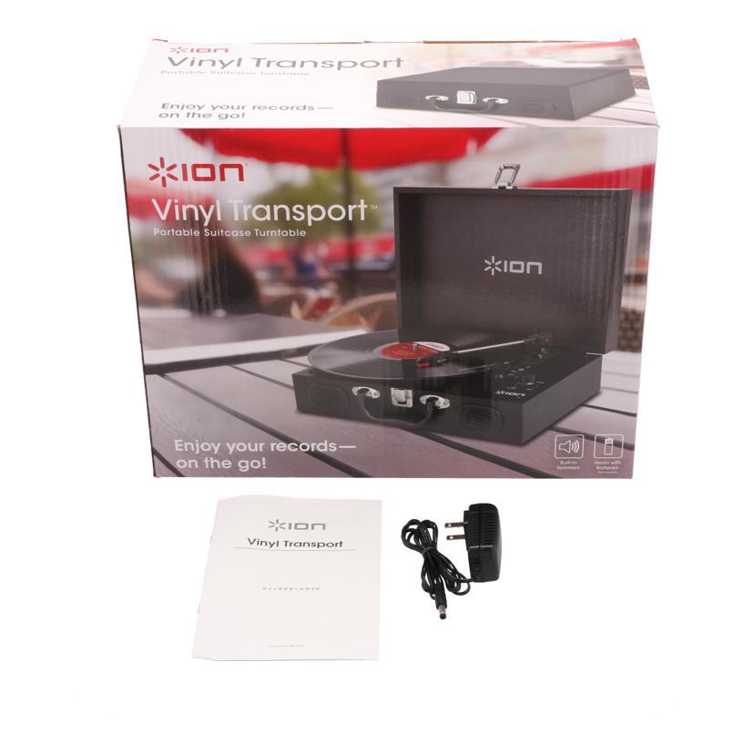 ION Audio ION Audio/ポータブルレコードプレーヤー/Vinyl Transport//Aランク/70