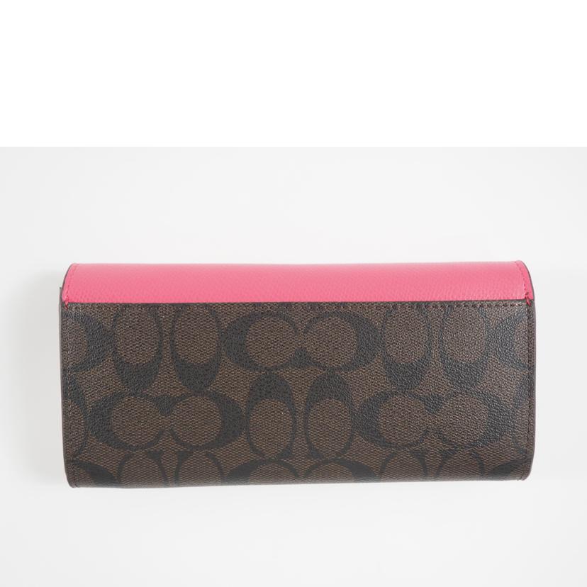 COACH コーチ/スナップ式長財布/シグネチャー スリムエンベローブ/F54022//SAランク/79