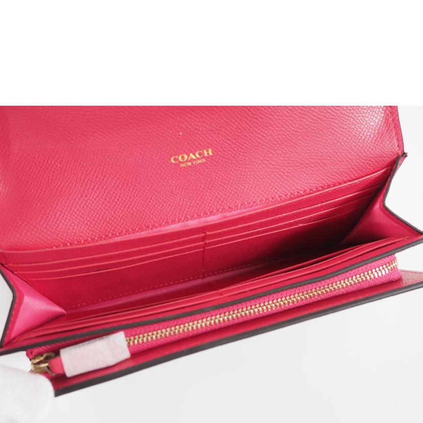 COACH コーチ/スナップ式長財布/シグネチャー スリムエンベローブ/F54022//SAランク/79