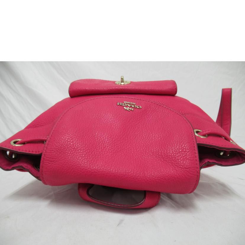 COACH/リュック/レザー/F37621//A16**/ABランク/63
