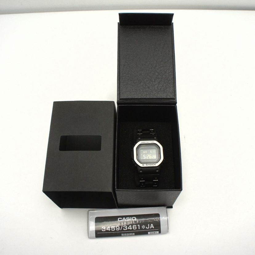 CASIO カシオ/G-SHOCK/フルメタル/電波ソーラー×スマホリンク/GMW-B5000MB-1JF//201*****/Aランク/19