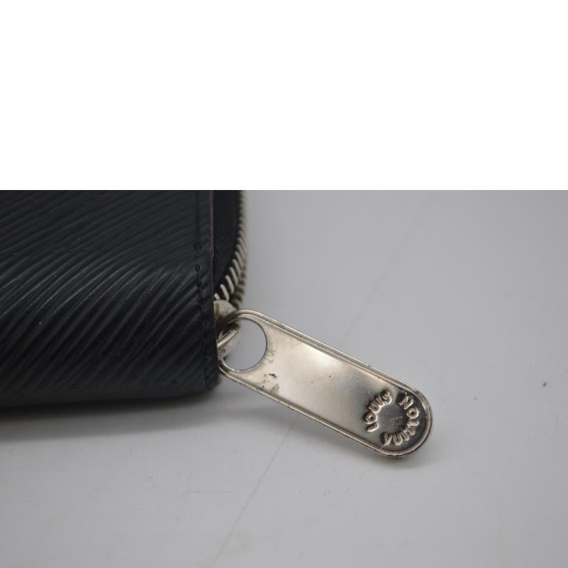 LV ルイヴィトン/ジッピーウォレット/エピ/ノワール・ホットピンク/M64838//CI3***/ABランク/89