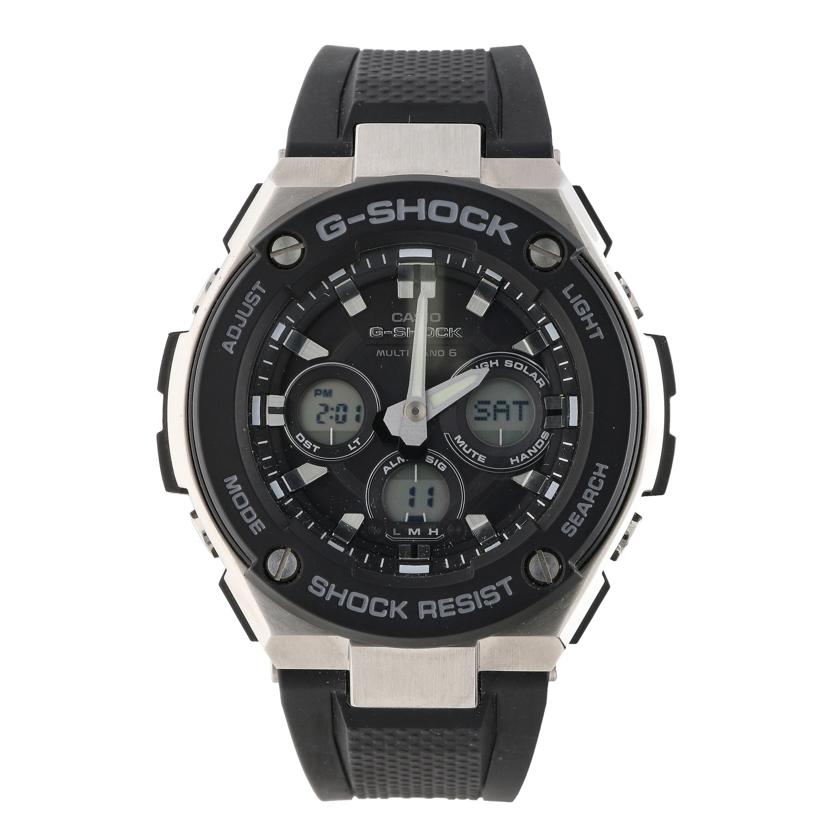 CASIO カシオ/G-SHOCK/G-STEEL/電波ソーラー/GST-W300-1AJF//002*****/ABランク/19