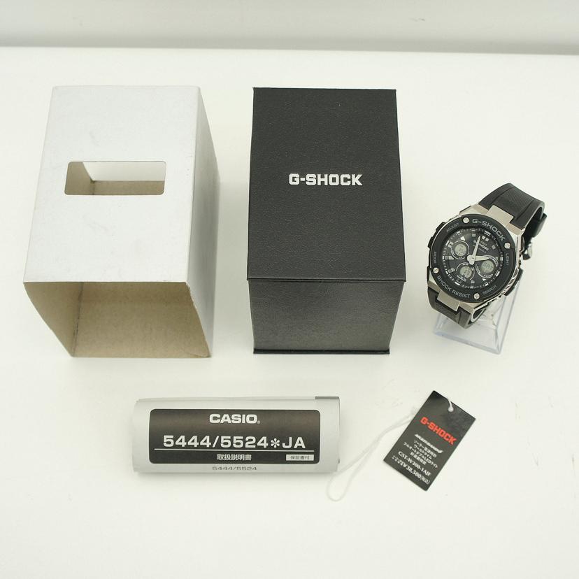 CASIO カシオ/G-SHOCK/G-STEEL/電波ソーラー/GST-W300-1AJF//002*****/ABランク/19