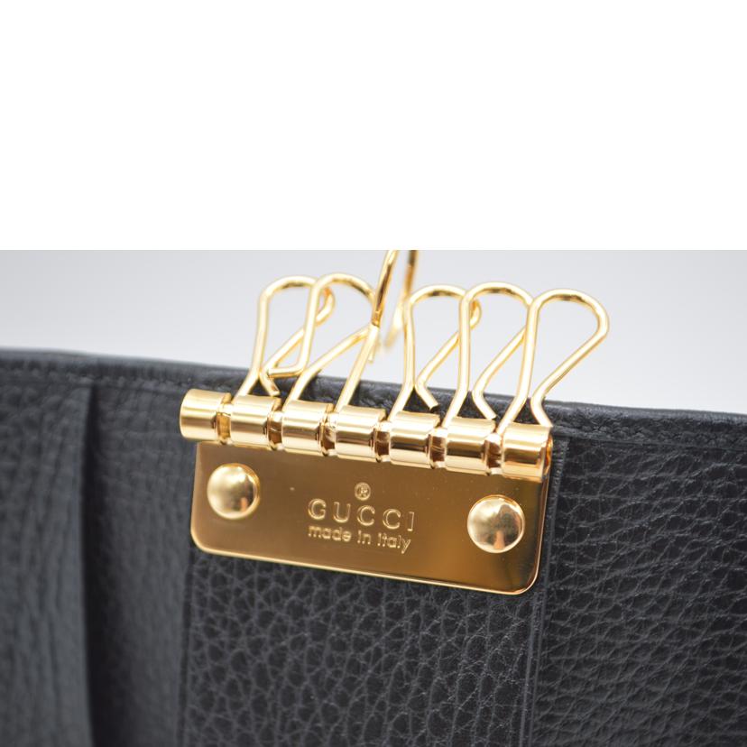 GUCCI グッチ/GGマーモントレザーキーケース6/456118//095*/Sランク/89