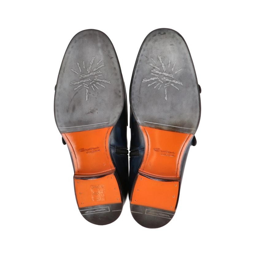 Santoni サントーニ/ダブルモンクショートブーツ/青迷彩柄/14498 50 F//Aランク/20