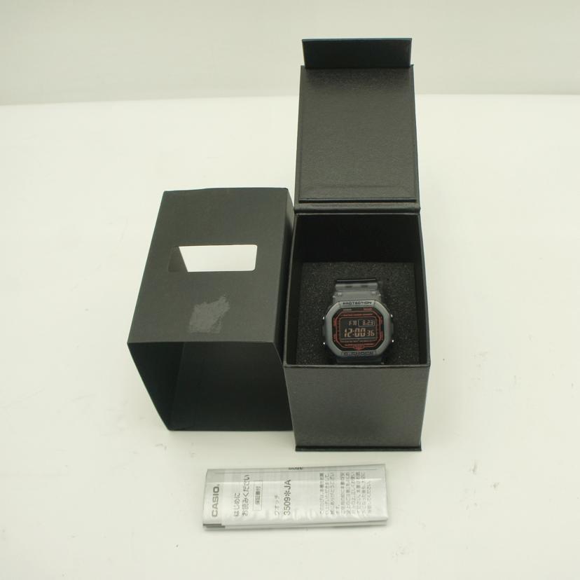 CASIO CASIO/G-SHOCK/モバイルリンク/スケルトン/DW-B5600G-1JF//Aランク/06