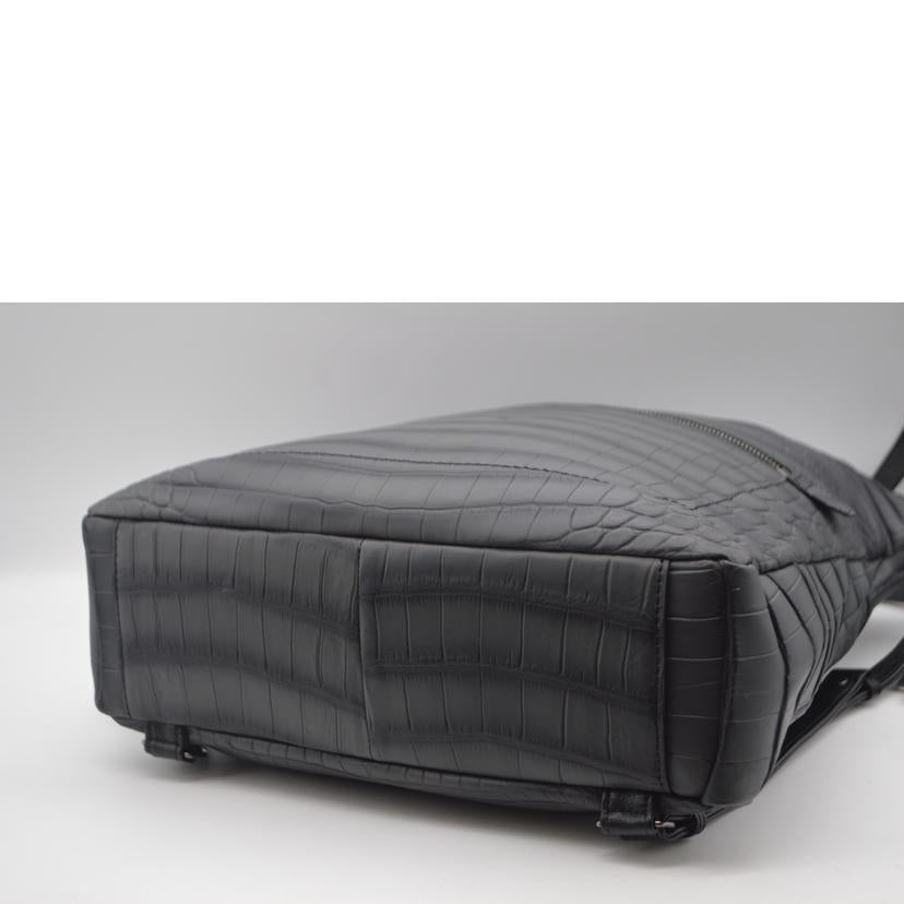 Pelley Lusso ペレリールッソ/ペレリールッソクロコマット2wayレザーショルダー//Sランク/89