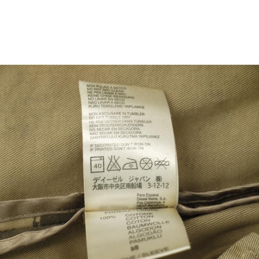 DIESEL ディーゼル/DIESEL 迷彩テーラージャケット//ABランク/69