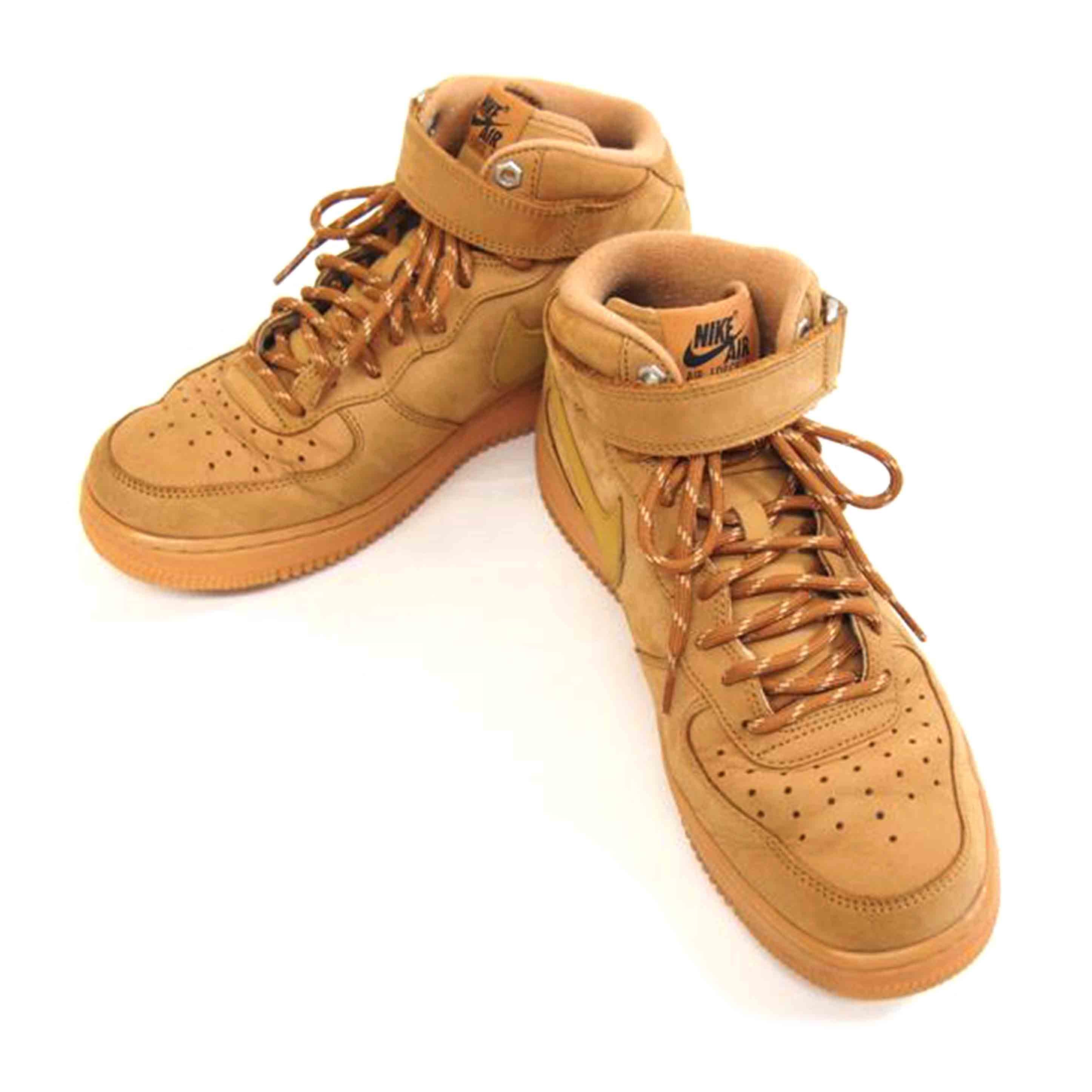 NIKE ナイキ/NIKE AIR FORCE1 MID FLAX/DJ9158-200//Bランク/71