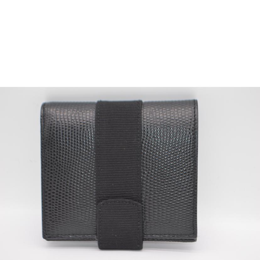 Ferragamo フェラガモ/ヴァラリザードコンパクトレザー財布/223053//ABランク/89