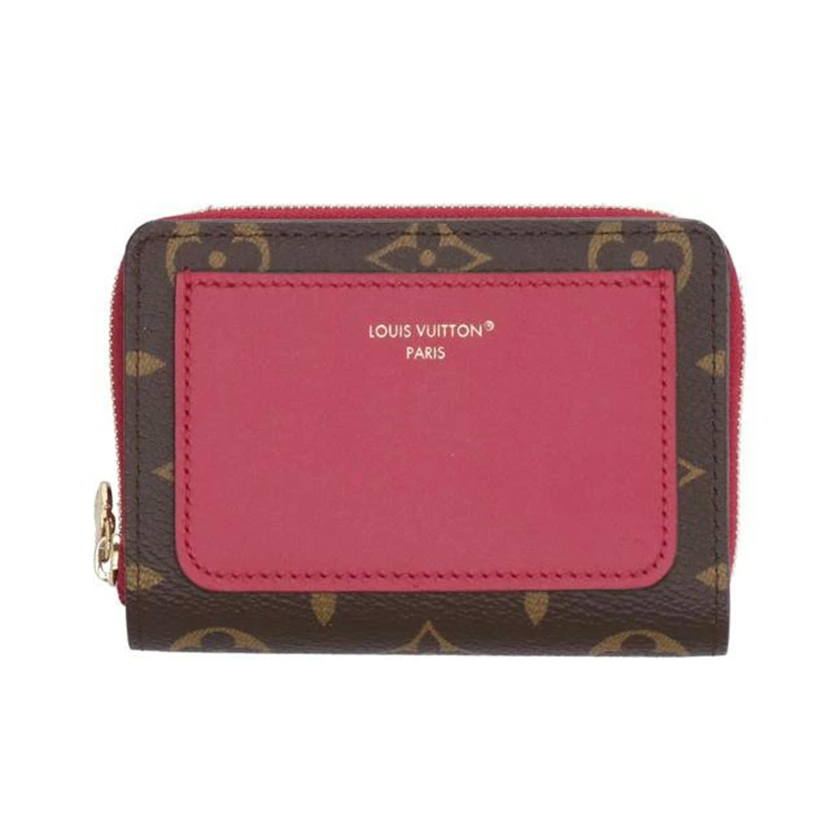 LOUIS VUITTON ルイ・ヴィトン/ポルトフォイユ・ルー/モノグラム/フューシャ/M82377//ICチ***/Aランク/18