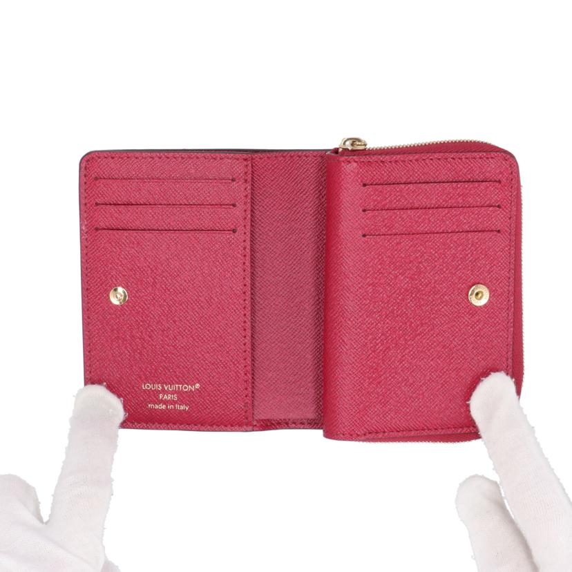 LOUIS VUITTON ルイ・ヴィトン/ポルトフォイユ・ルー/モノグラム/フューシャ/M82377//ICチ***/Aランク/18