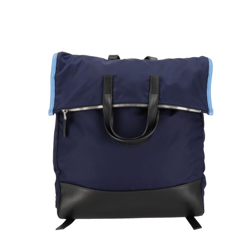 PRADA プラダ/ナイロンリュックネイビー/2VZ009//56/*/SAランク/93