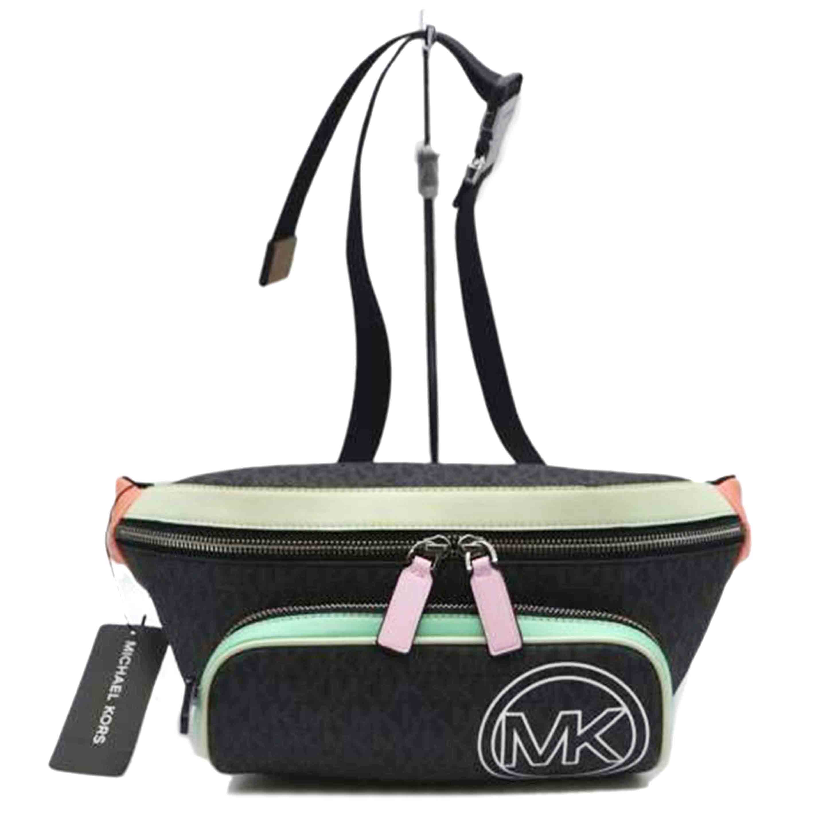 MICHAEL KORS マイケルコース/ジェットセットMKシグンネチャーウエストバッグ/37S2LCOY9B//Aランク/89