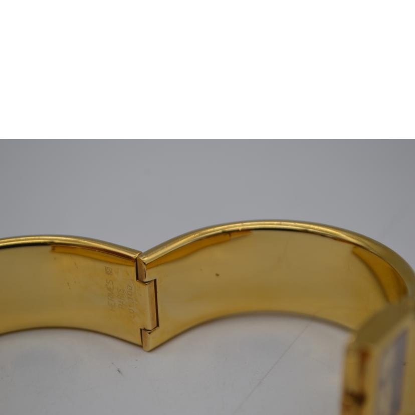 HERMES エルメス/ロケエルマイユバングルクォーツ/七宝焼き/L01.201//889***/Bランク/89