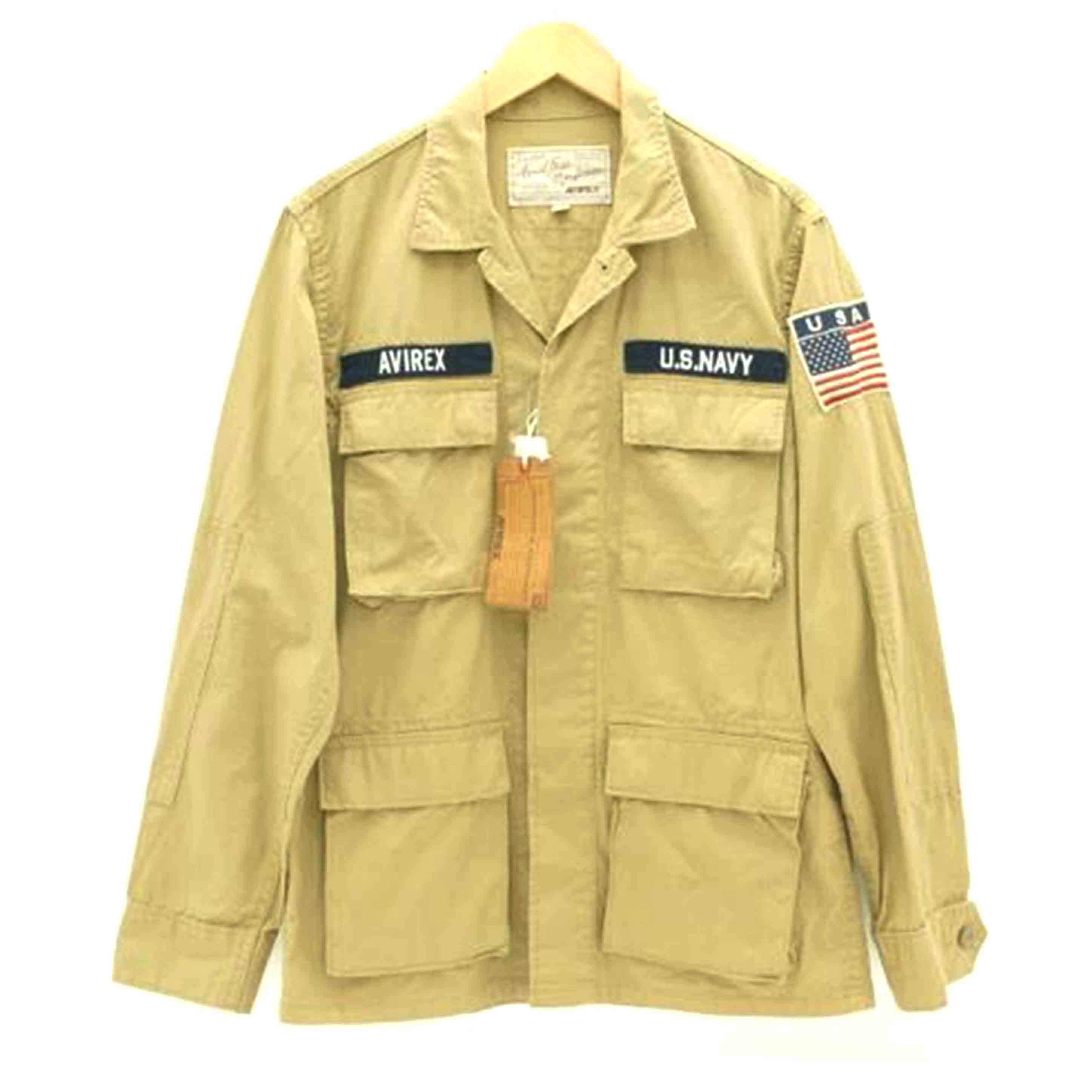 AVIREX AVIREX/PATCHED RIPSTOP B.D.U JACKET//Aランク/85