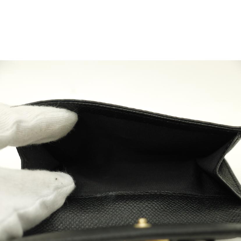 Ferragamo フェラガモ/ヴァラリボン二つ折り財布/ブラック/JL-22 C911//Aランク/69