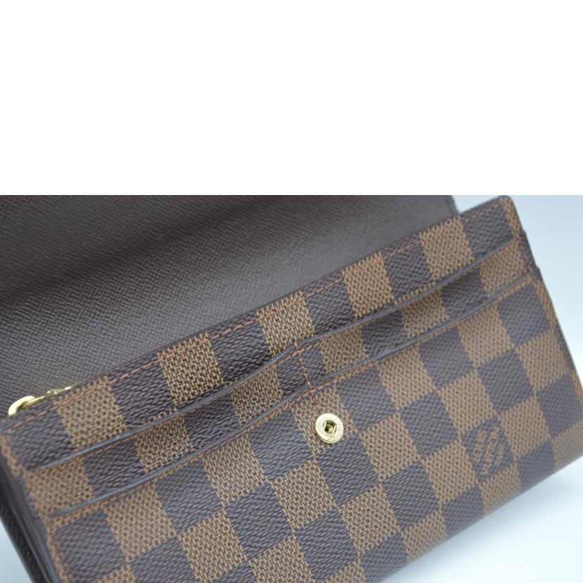 LV ルイヴィトン/ポルトフォイユ・サラ/ダミエ/エヌベ/N61734 //CA4***/Aランク/89