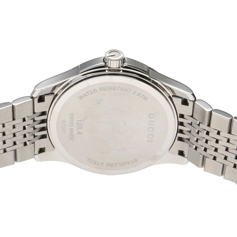 GUCCI グッチ/Gタイムレス・ブラック/メンズ/クオーツ/126.4//182*****/ABランク/40