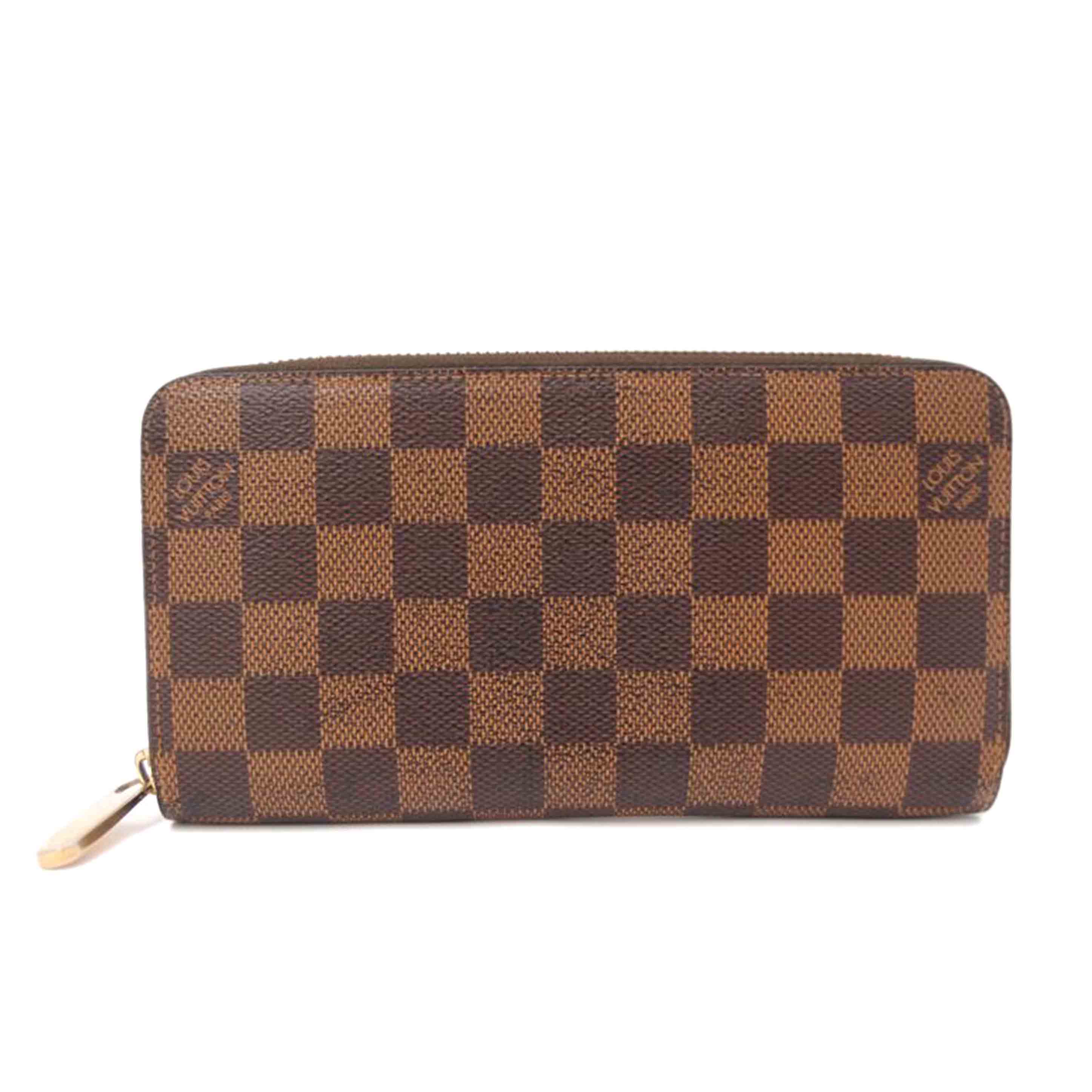 LOUIS VUITTON ルイヴィトン/ジッピーウォレット/ダミエ・エベヌ/N60015//CA4***/ABランク/69