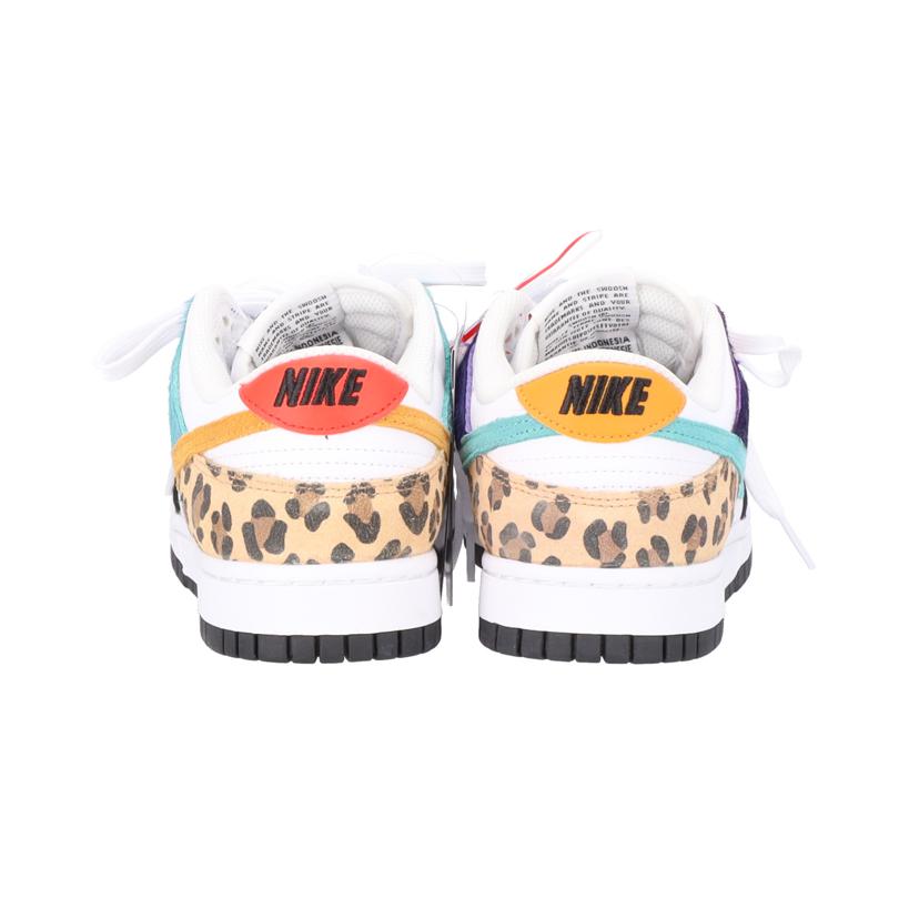 NIKE ナイキ/WMNS DUNK LOW SE Patchwork/DN3866-100//Sランク/05