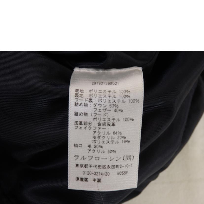 RALPH LAUREN ラルフローレン/ラルフローレン/ダウンコート/ロング/ネイビー/フード付き/297901268001//Bランク/84