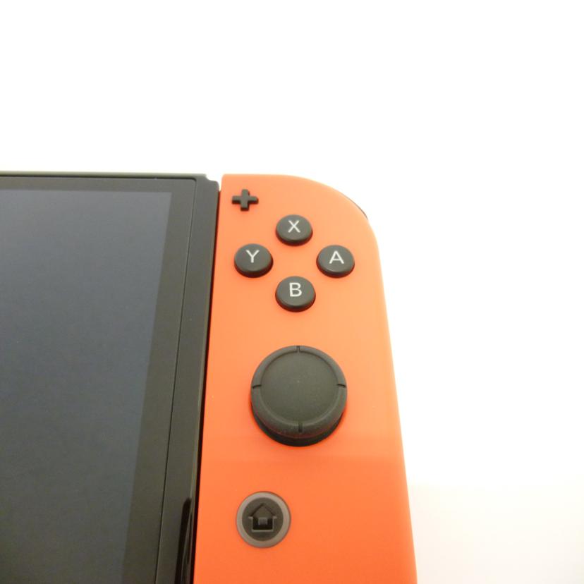 nintendo 任天堂/有機ELモデルスイッチ本体マリオレッド/HEG-S-RAAA//XTJ50774600982/ABランク/88