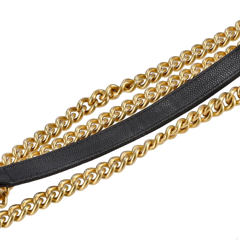 CHANEL シャネル/ボーイシャネルチェーンウォレット/キャビアスキン/ゴールド金具//T7J*****/Aランク/75