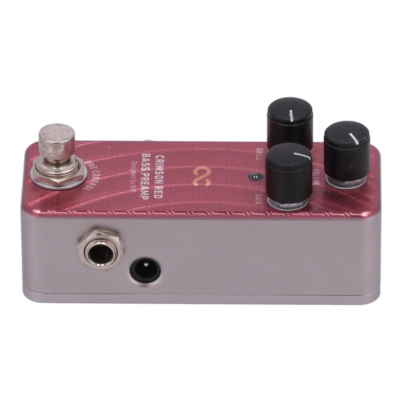 One Control ワンコントロール /ベース用プリアンプ/CRIMSON RED BASS PREAMP//1012324/Aランク/62