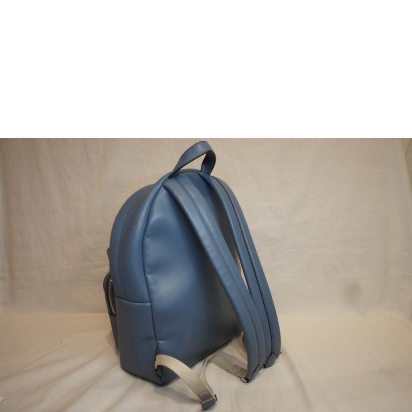 MICHAEL KORS/レザーリュック/デイパックブルー/ポーチ付//Aランク/92