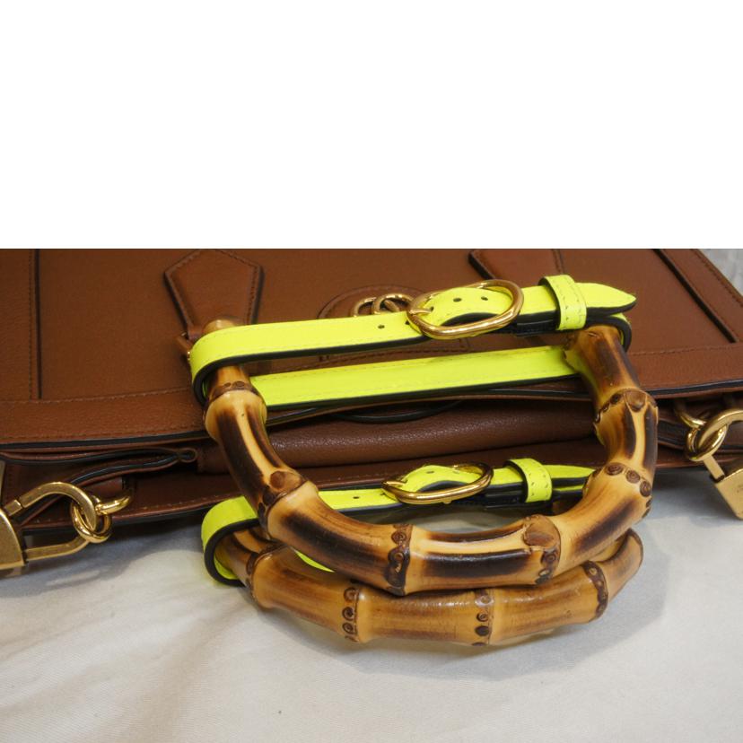 GUCCI グッチ/ダイアナ/バンブーハンドル/GGマーモント/660195//493***/Aランク/92