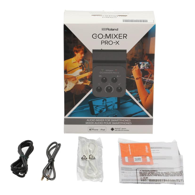 Roland ローランド/オーディオインターフェース/ミキサー/GO:MIXER PRO-X//7G24795/Bランク/69