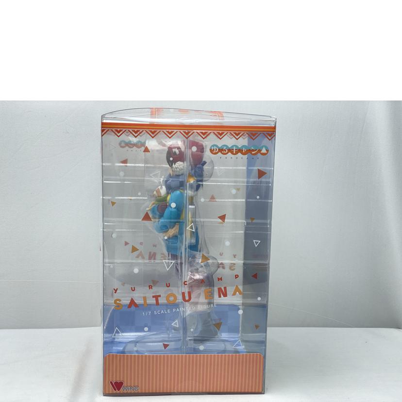 WING ウィング/ゆるキャン△斉藤恵那&ちくわ1/7スケールフィギュア//ABランク/52