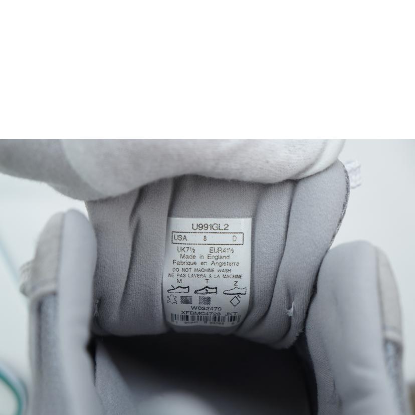 new balance ニューバランス/NB スニーカー991/グレー UK 26.0/U991GL2//Aランク/67