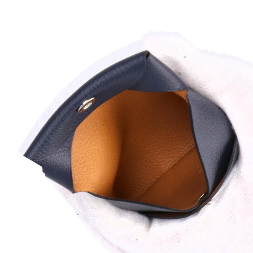 HERMES エルメス/バスティア/ヴェルソ/コインケース/インディゴブルー//Y M*******/SAランク/78