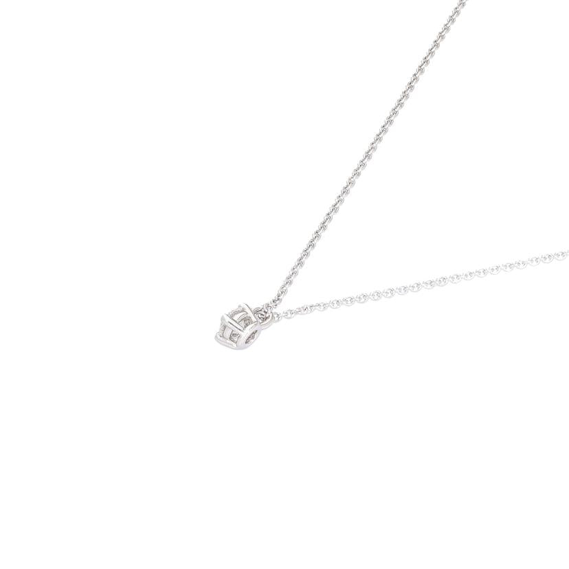 TIFFANY&Co ティファニー/Pt950ダイヤソリティアネックレス 40.5cm/2.6//Aランク/75