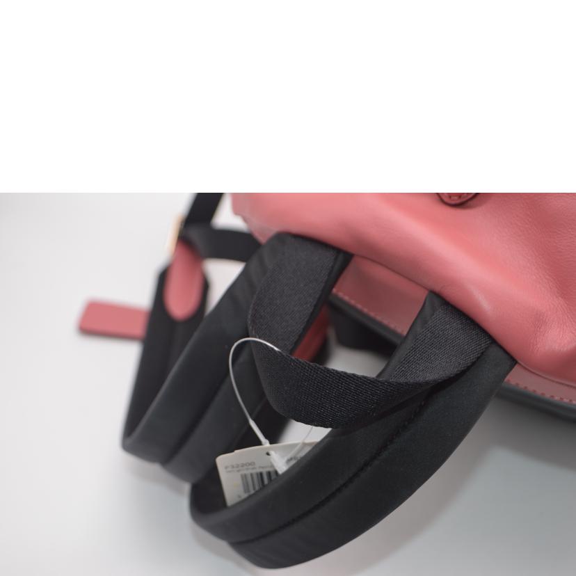 COACH コーチ/シグネチャーチャーリーレザーミディアムバックパック/F32200//F18**/Sランク/89