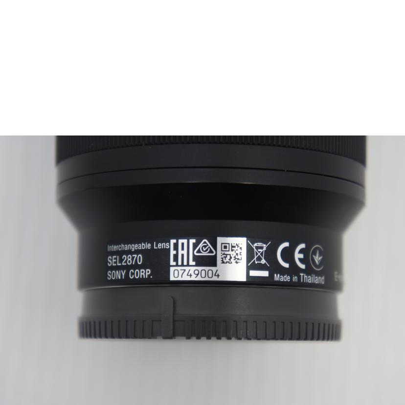 SONY/交換レンズ/FE 28-70mm OSS /FE 28-70mm OSS //0749004/ABランク/75