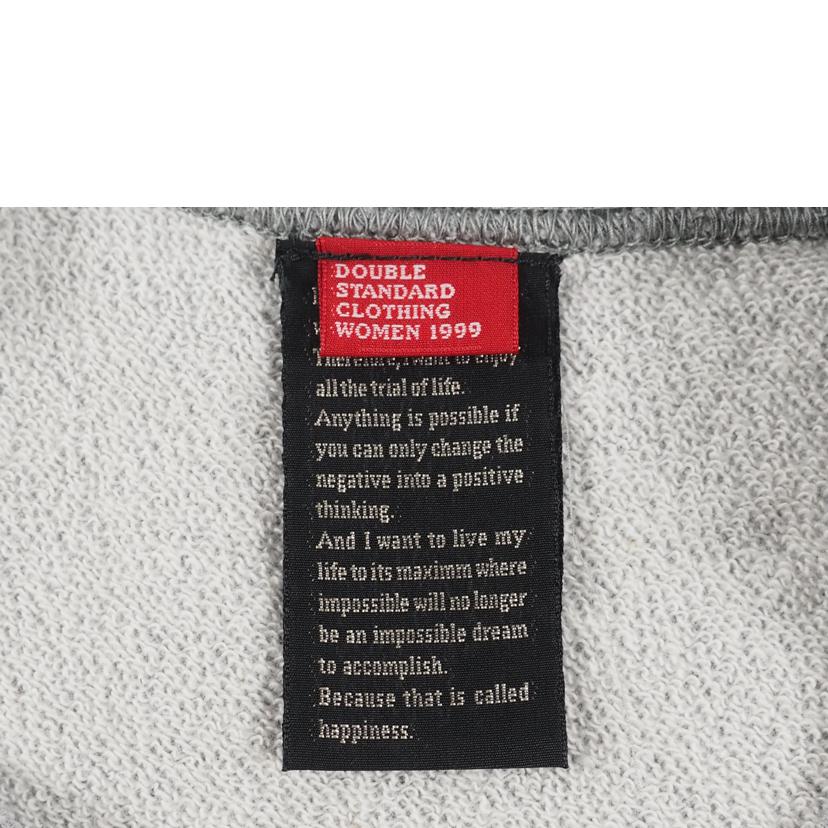 DOUBLE STANDARD CLOTHING ダブルスタンダードクロージング/ビッグシルエット裏毛Tシャツ/0208-230-221//SAランク/79