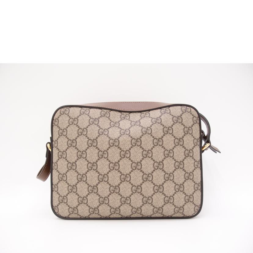 GUCCI グッチ/GGスプリームホースビットショルダー/ブラウン/645454//525***/SAランク/69